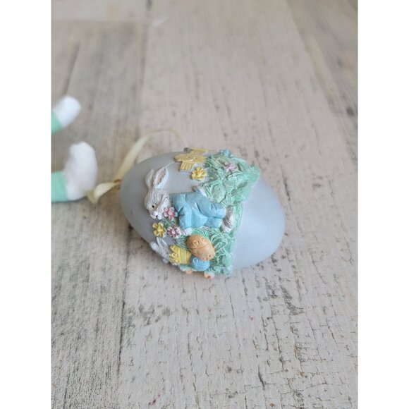 Easter bunny 3D egg ornament Xmas chick set spring - Picture 7 of 9